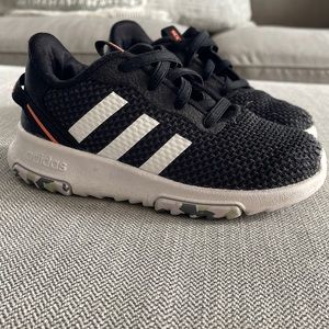 Toddler Size 9 Black Adidas Racer Sneaker